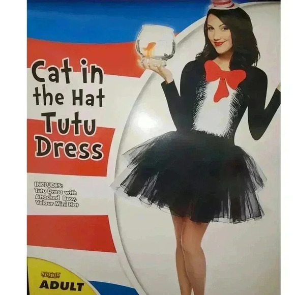 Cat in the Hat Tutu Dress - Picture 1 of 2